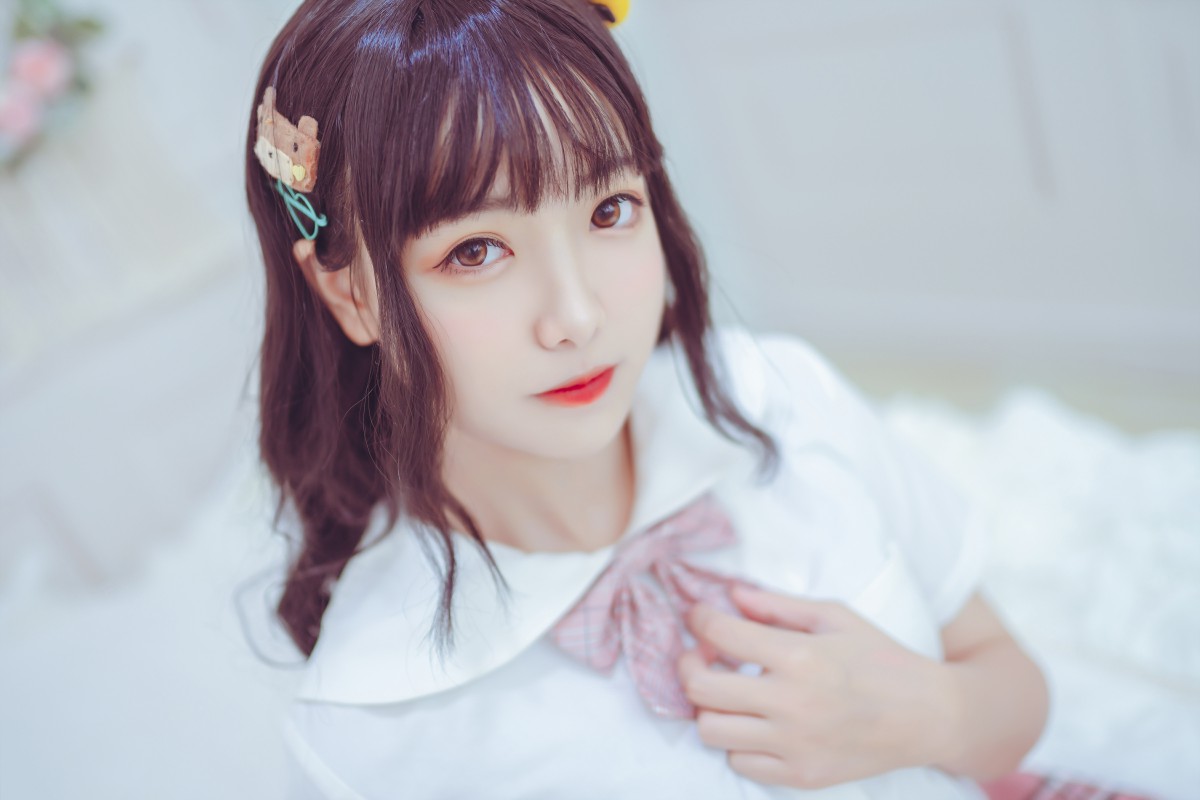 图片[13]-喵糖映画 VOL.001 过膝白丝 – COSPLAY-瞬颜部落