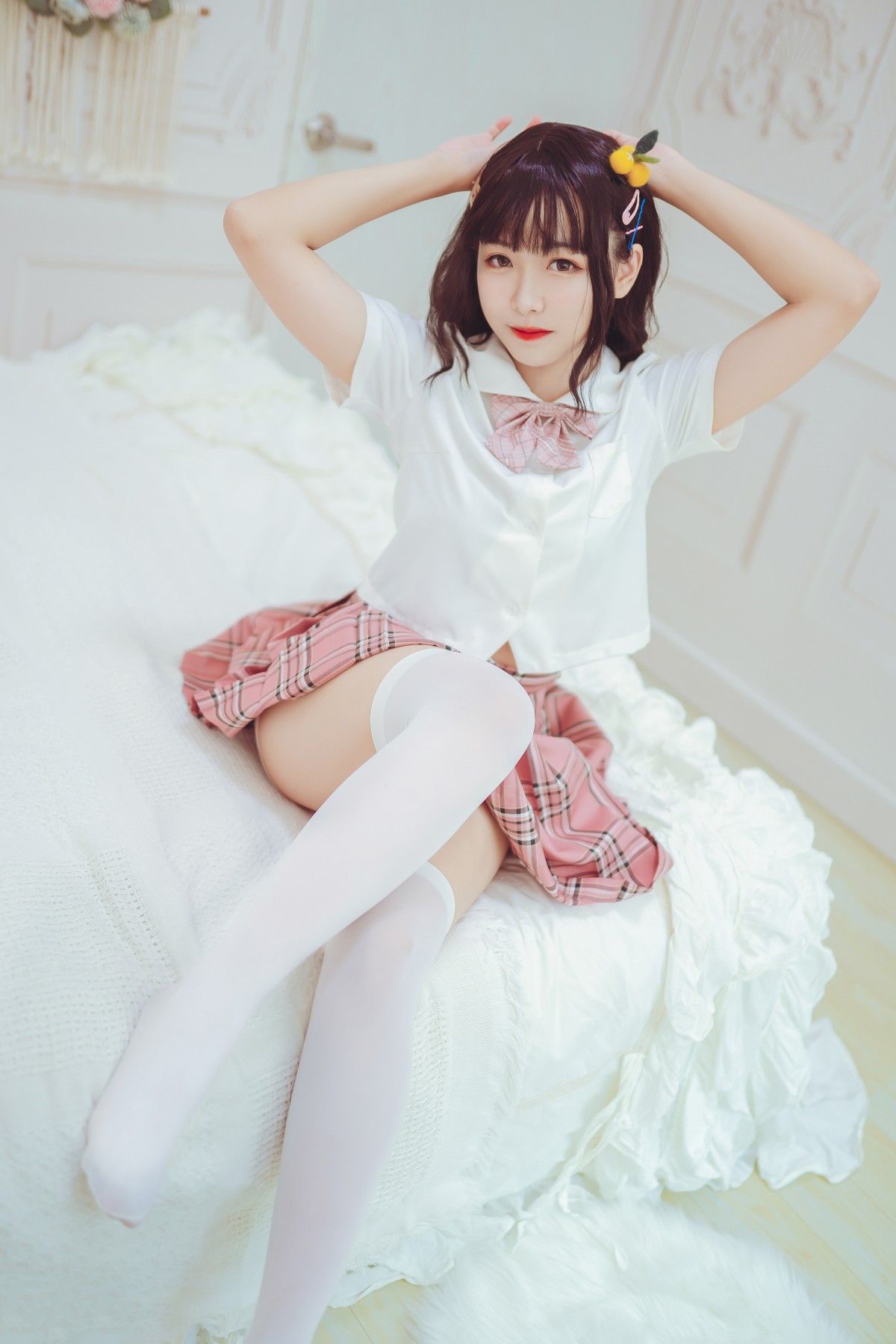 图片[18]-喵糖映画 VOL.001 过膝白丝 – COSPLAY-瞬颜部落