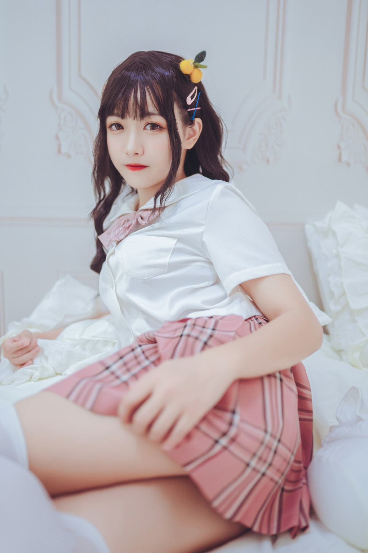 图片[24]-喵糖映画 VOL.001 过膝白丝 – COSPLAY-瞬颜部落