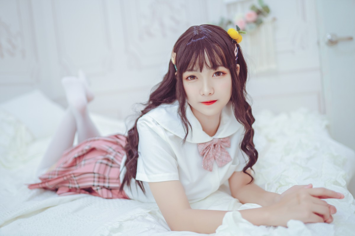 图片[32]-喵糖映画 VOL.001 过膝白丝 – COSPLAY-瞬颜部落