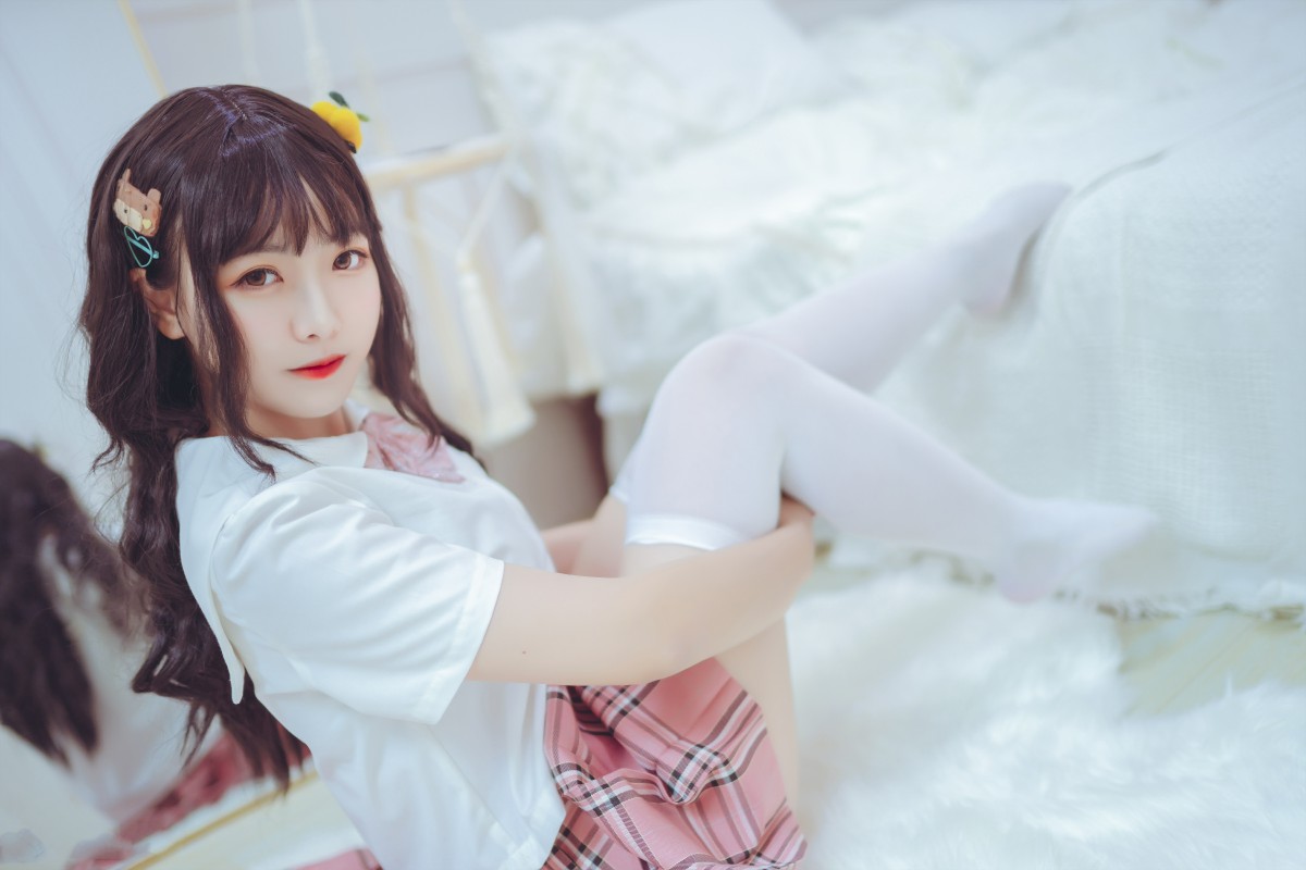 图片[39]-喵糖映画 VOL.001 过膝白丝 – COSPLAY-瞬颜部落
