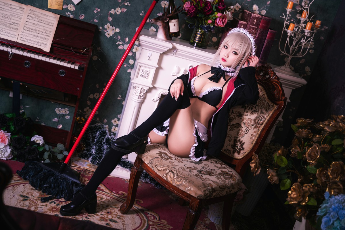 图片[4]-[Cosplay]鬼畜瑶在不在 – 黑呆女仆 – COSPLAY-瞬颜部落