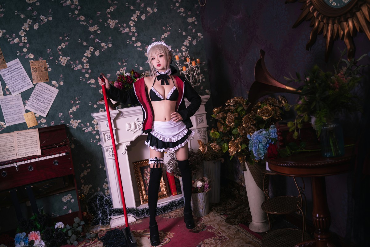 图片[5]-[Cosplay]鬼畜瑶在不在 – 黑呆女仆 – COSPLAY-瞬颜部落