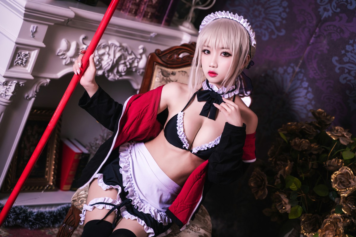 图片[3]-[Cosplay]鬼畜瑶在不在 – 黑呆女仆 – COSPLAY-瞬颜部落
