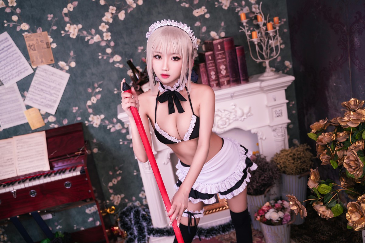 图片[9]-[Cosplay]鬼畜瑶在不在 – 黑呆女仆 – COSPLAY-瞬颜部落