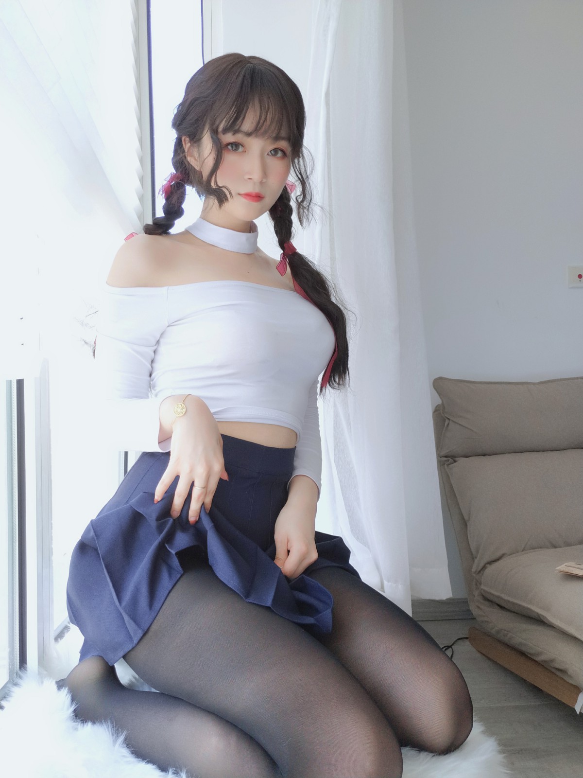 图片[7]-Coser小姐姐白银 – 邻家大姐姐的黑丝 – COSPLAY-瞬颜部落