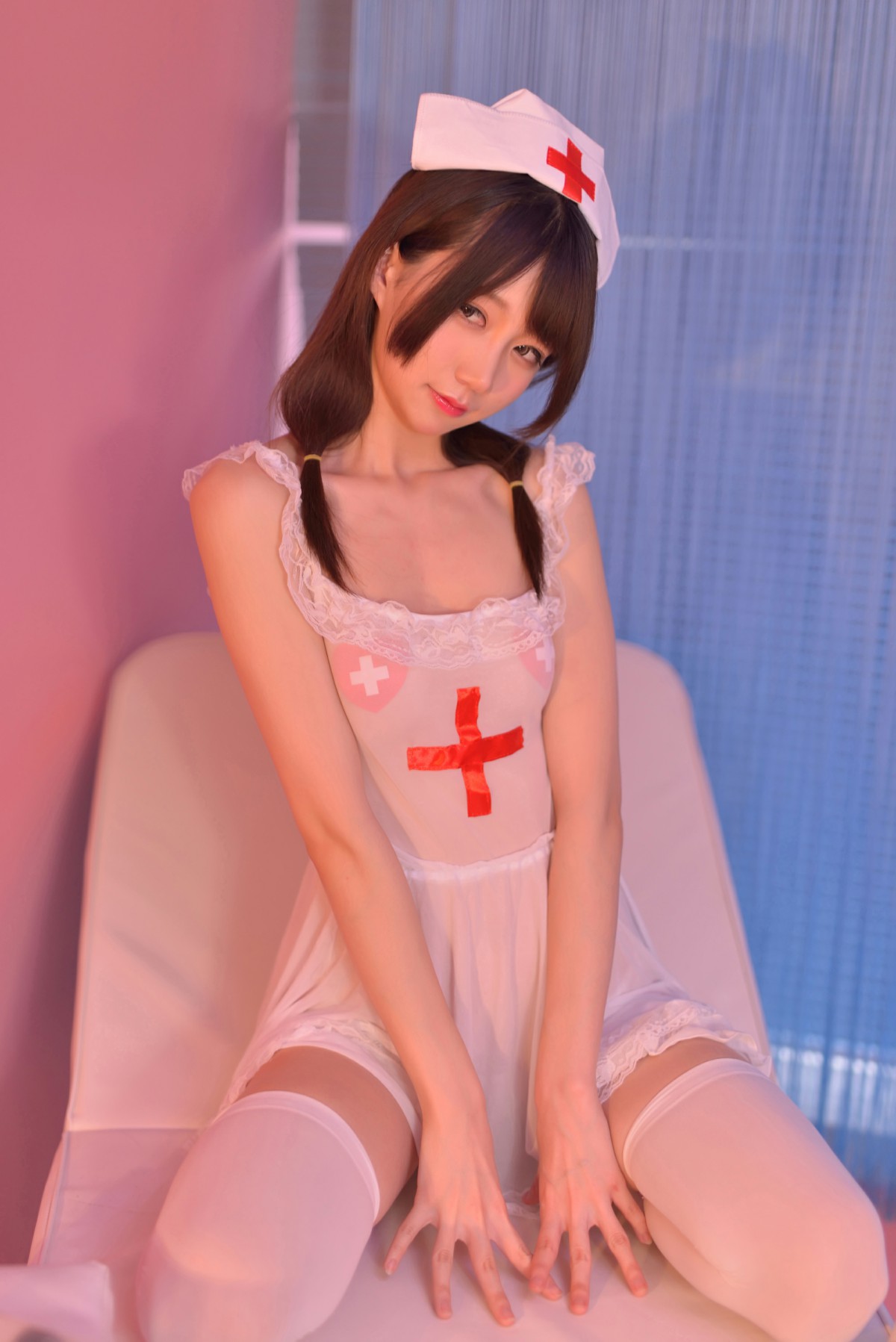 图片[138]-[Cosplay]NAGISA魔物喵 – VOL.04 性感看护师 – COSPLAY-瞬颜部落