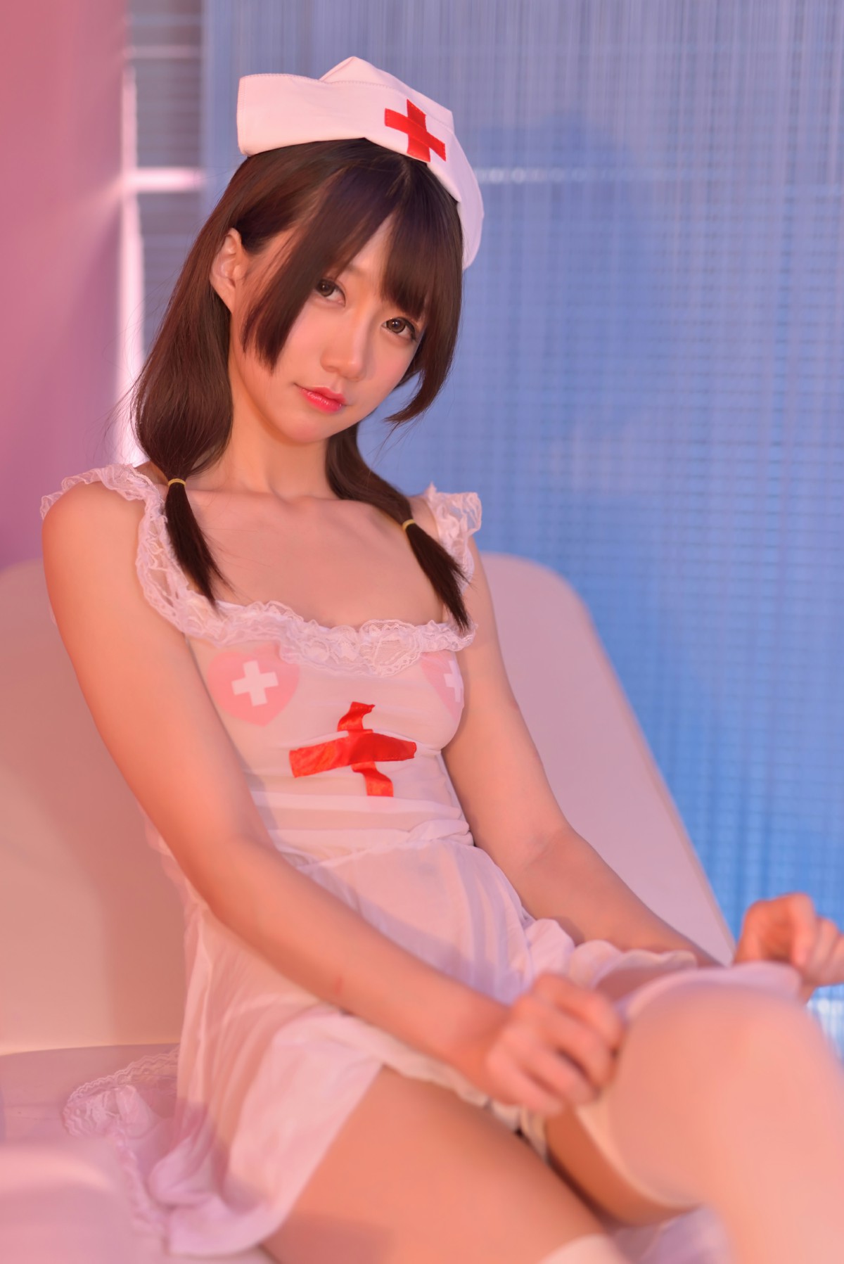 图片[160]-[Cosplay]NAGISA魔物喵 – VOL.04 性感看护师 – COSPLAY-瞬颜部落