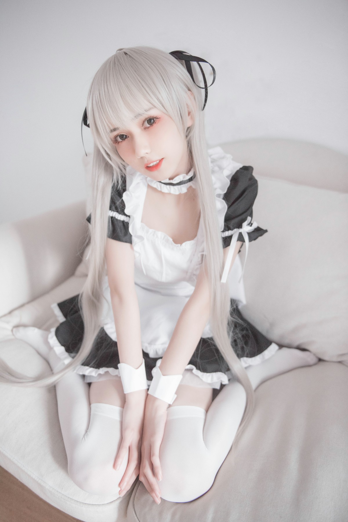 [Cosplay]你的负卿 – 穹妹女仆兔女郎 – COSPLAY-瞬颜部落
