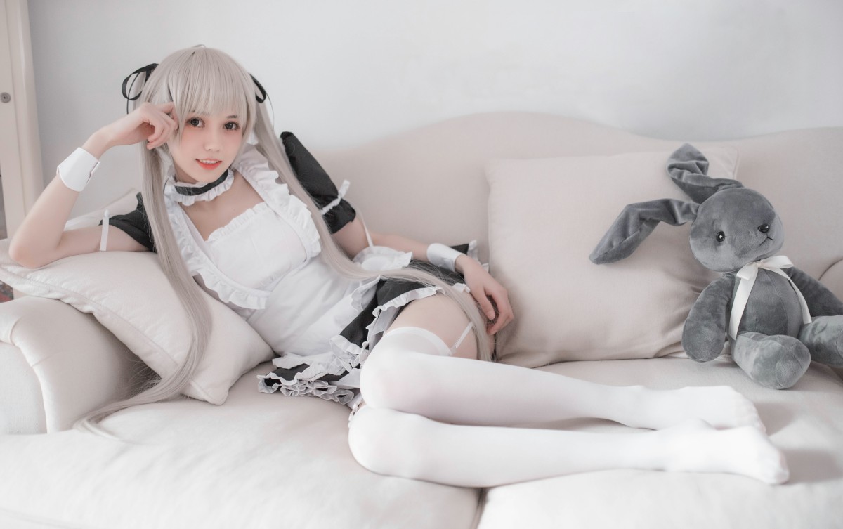 图片[5]-[Cosplay]你的负卿 – 穹妹女仆兔女郎 – COSPLAY-瞬颜部落