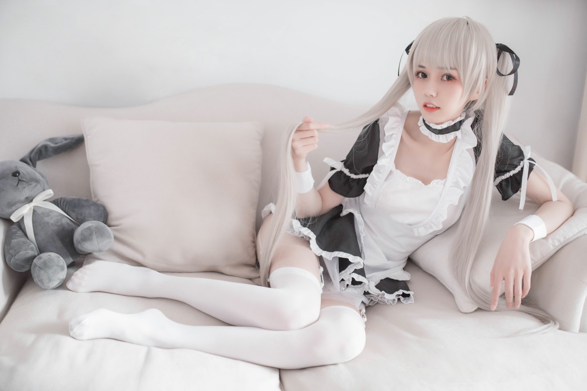图片[3]-[Cosplay]你的负卿 – 穹妹女仆兔女郎 – COSPLAY-瞬颜部落