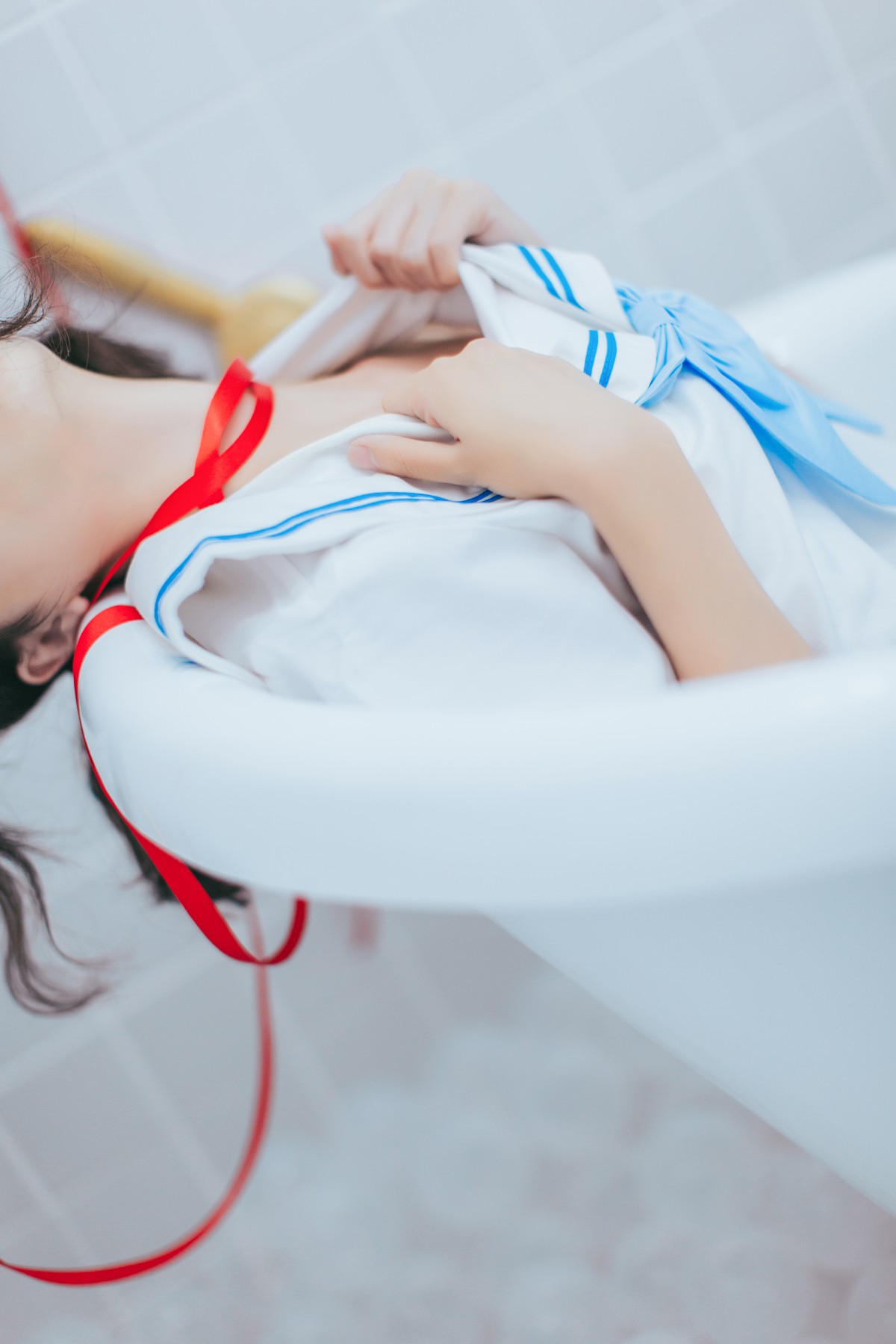 图片[37]-[Cosplay]疯猫ss – 睡衣与浴室的水手服 – COSPLAY-瞬颜部落