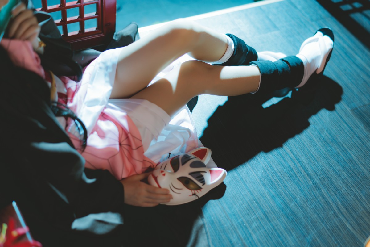 图片[20]-[Cosplay]桜桃喵 – 灶门祢豆子 – COSPLAY-瞬颜部落