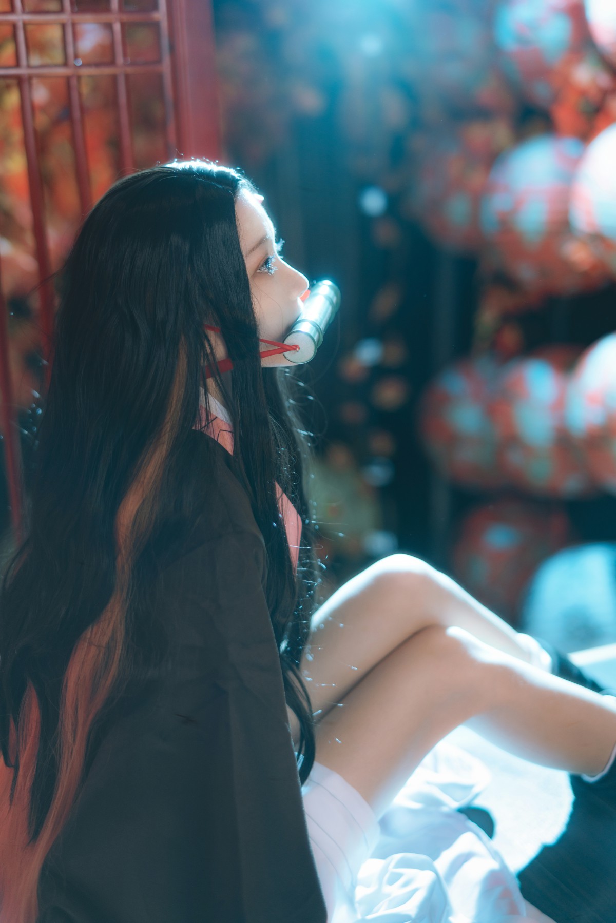 图片[21]-[Cosplay]桜桃喵 – 灶门祢豆子 – COSPLAY-瞬颜部落