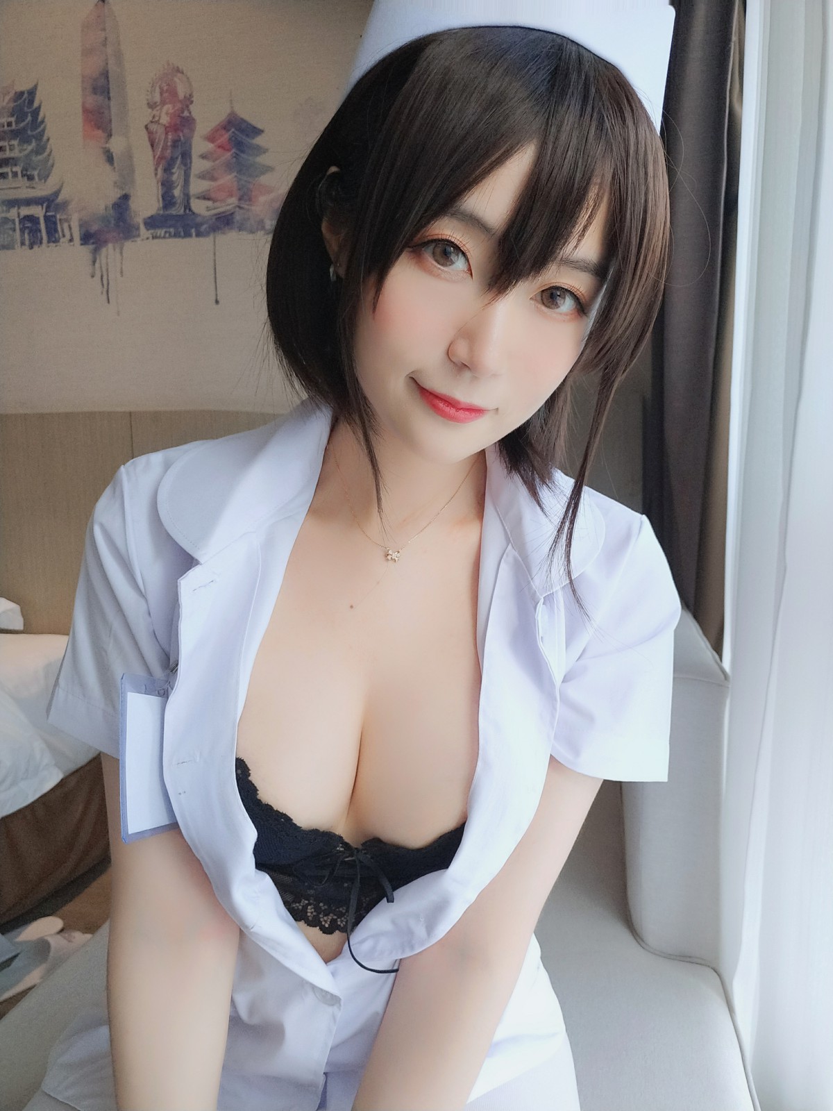 图片[3]-Coser小姐姐白银 – 短发小护士 – COSPLAY-瞬颜部落