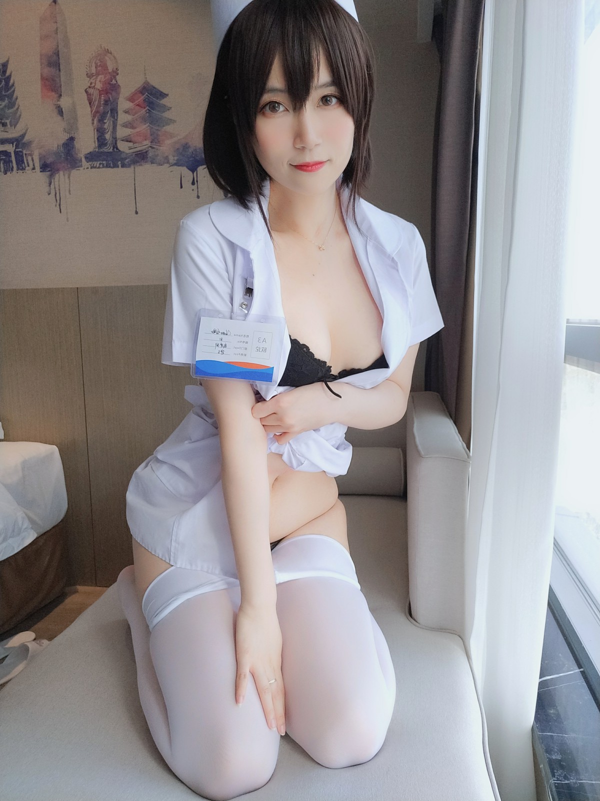 图片[5]-Coser小姐姐白银 – 短发小护士 – COSPLAY-瞬颜部落