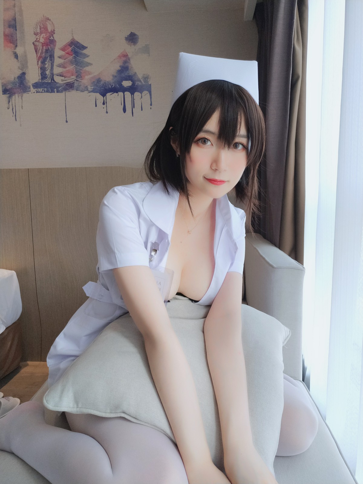 图片[16]-Coser小姐姐白银 – 短发小护士 – COSPLAY-瞬颜部落