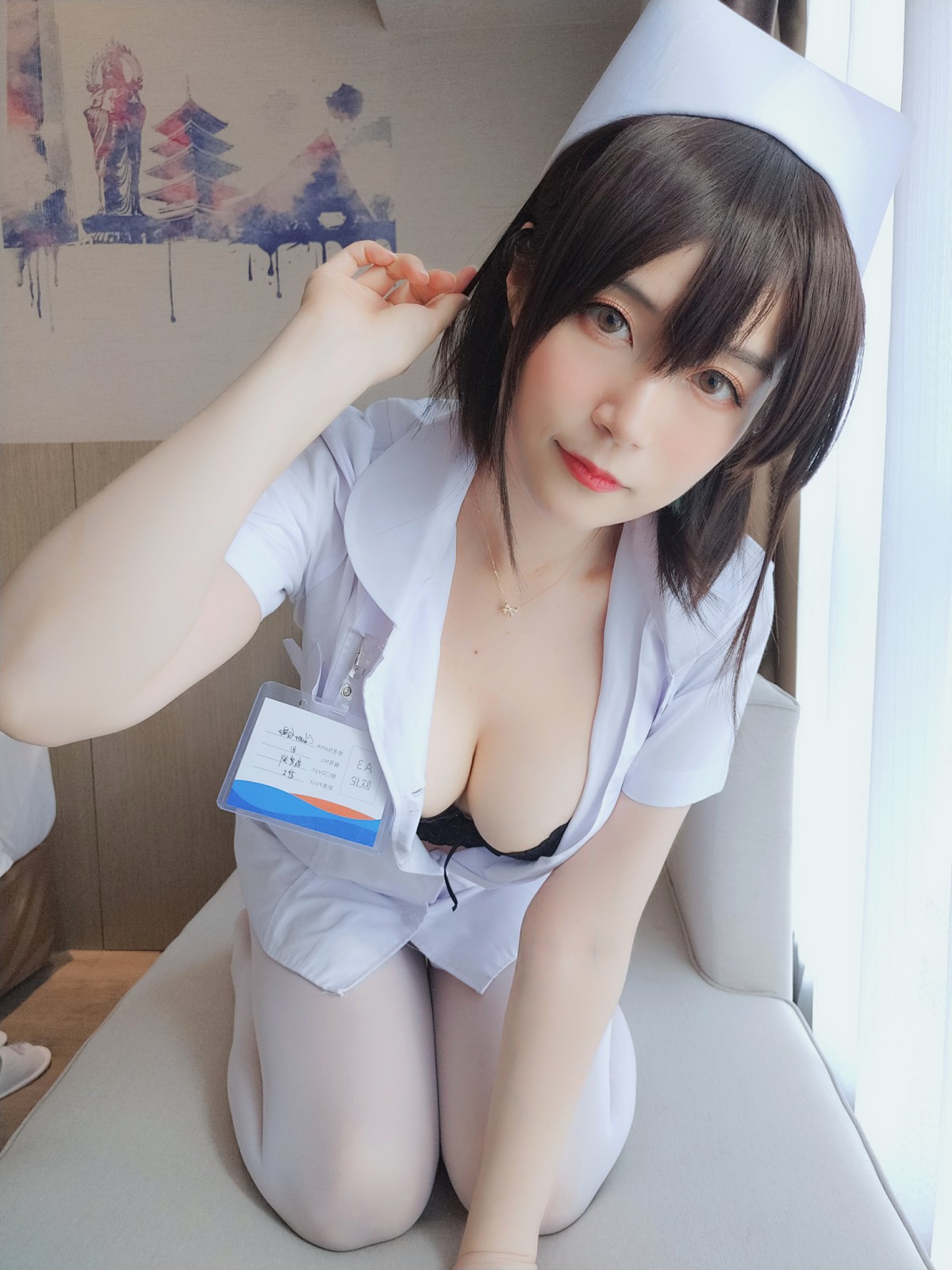 图片[19]-Coser小姐姐白银 – 短发小护士 – COSPLAY-瞬颜部落