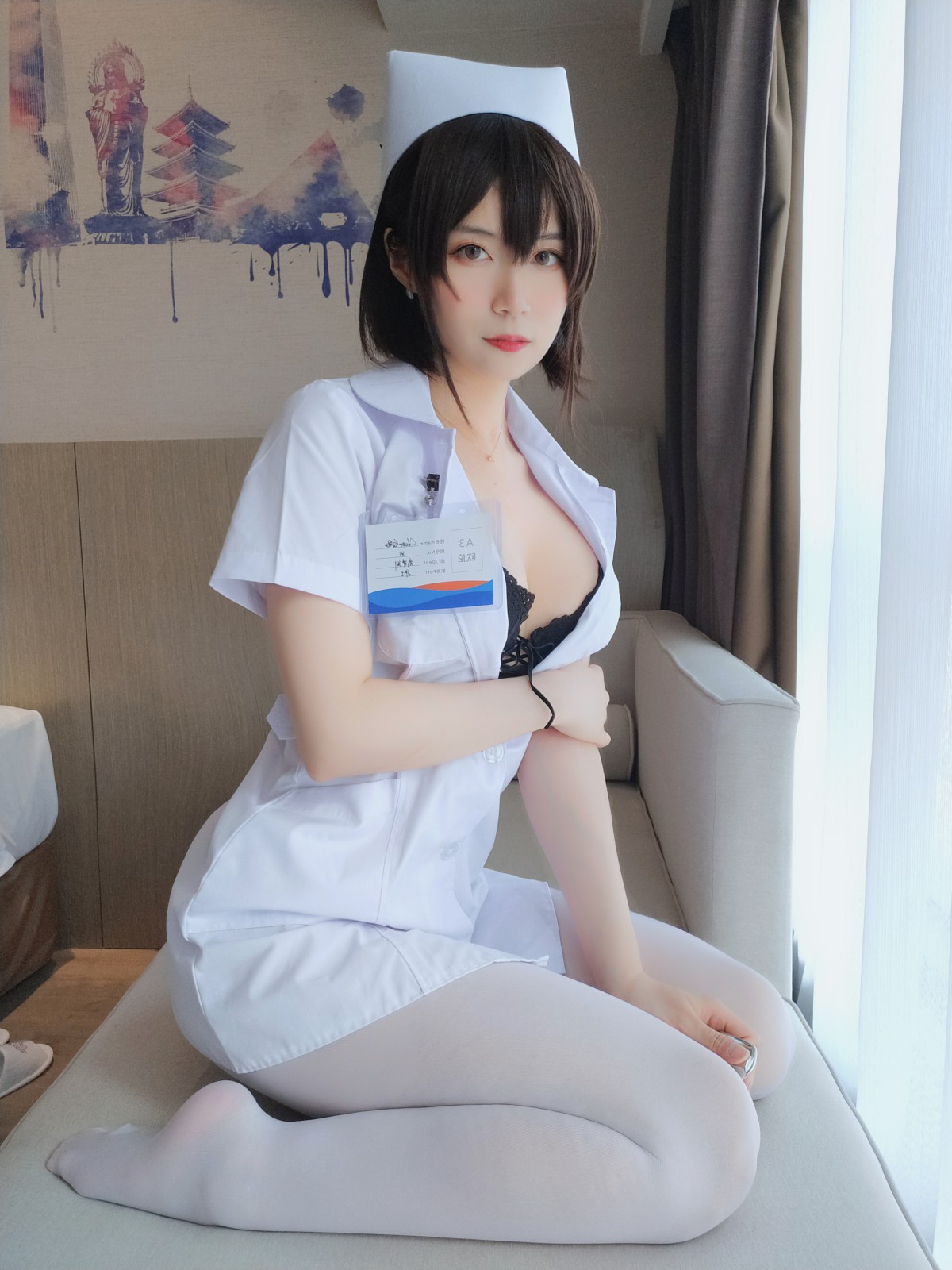 图片[22]-Coser小姐姐白银 – 短发小护士 – COSPLAY-瞬颜部落