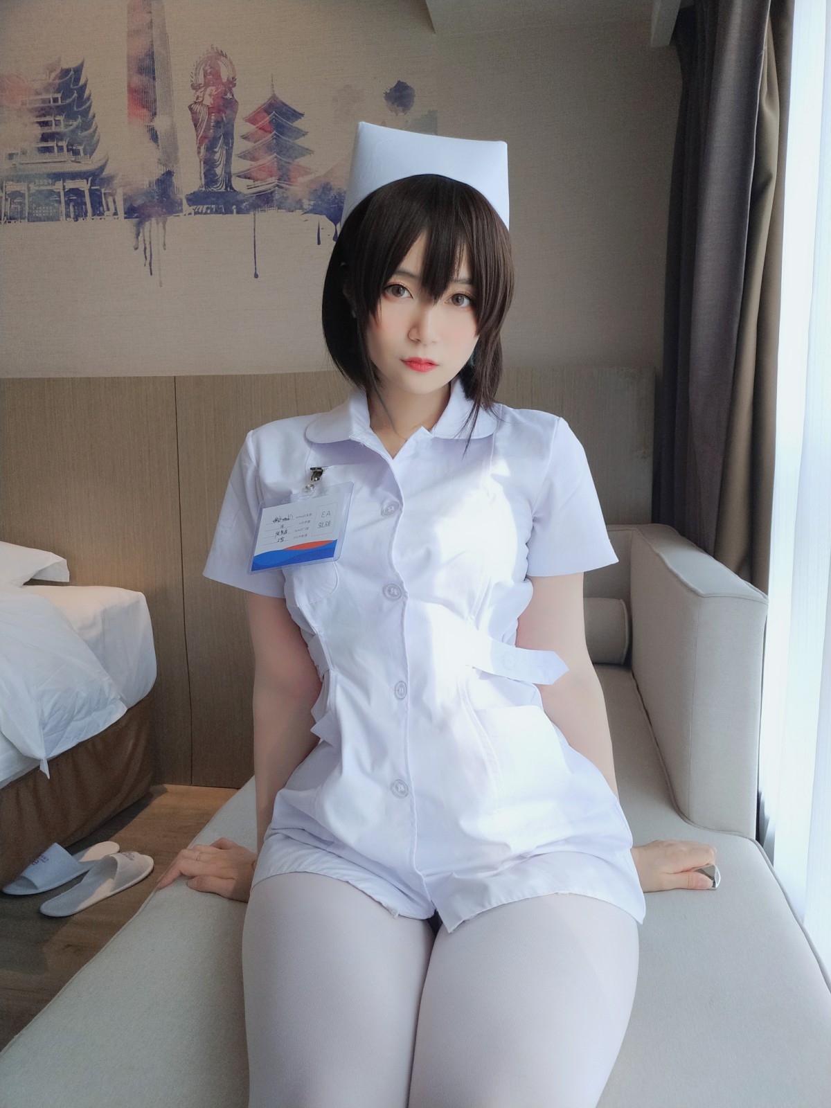 图片[28]-Coser小姐姐白银 – 短发小护士 – COSPLAY-瞬颜部落