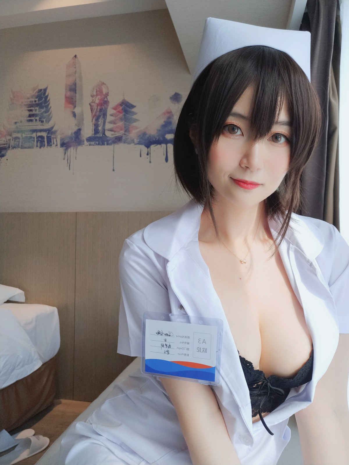 图片[32]-Coser小姐姐白银 – 短发小护士 – COSPLAY-瞬颜部落