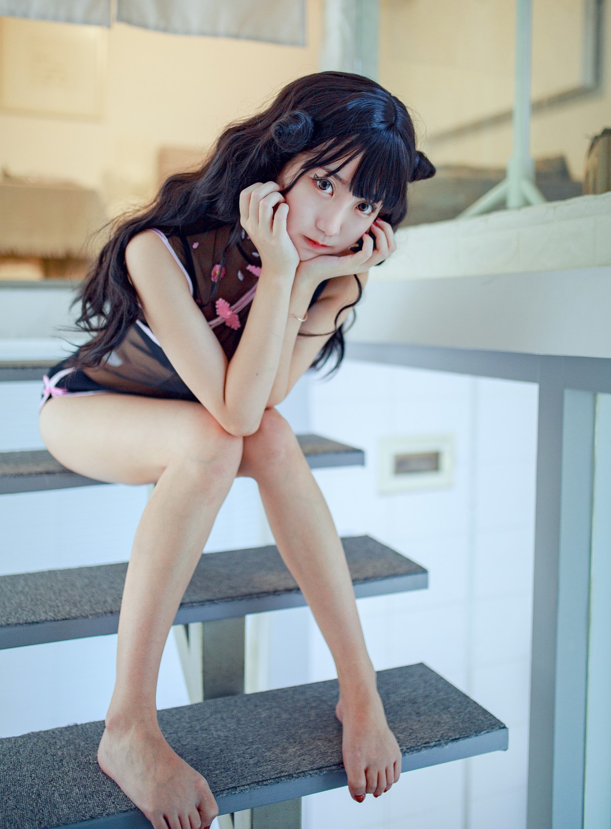 图片[6]-[Cosplay]黑川 – 小恶魔旗袍 – COSPLAY-瞬颜部落