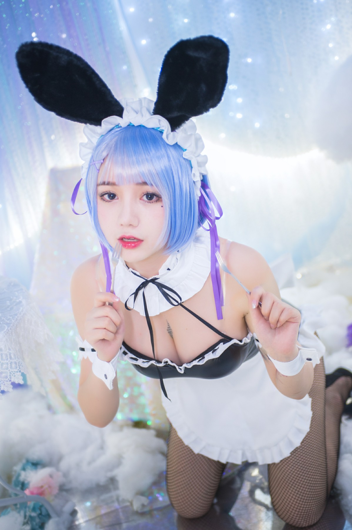 图片[2]-[Cosplay]洛丽塔大哥 – 蕾姆兔女郎 – COSPLAY-瞬颜部落