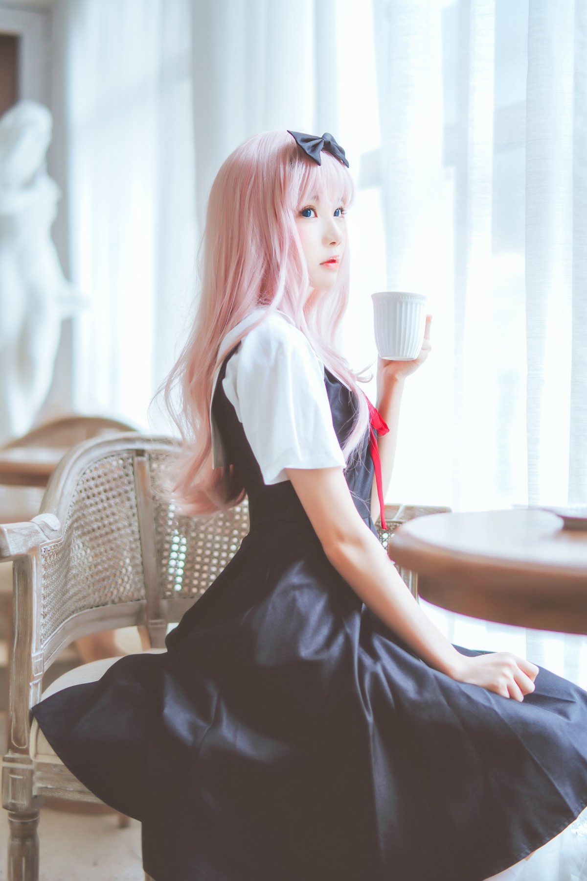 图片[3]-[Cosplay]桜桃喵 – 藤原千花 – COSPLAY-瞬颜部落