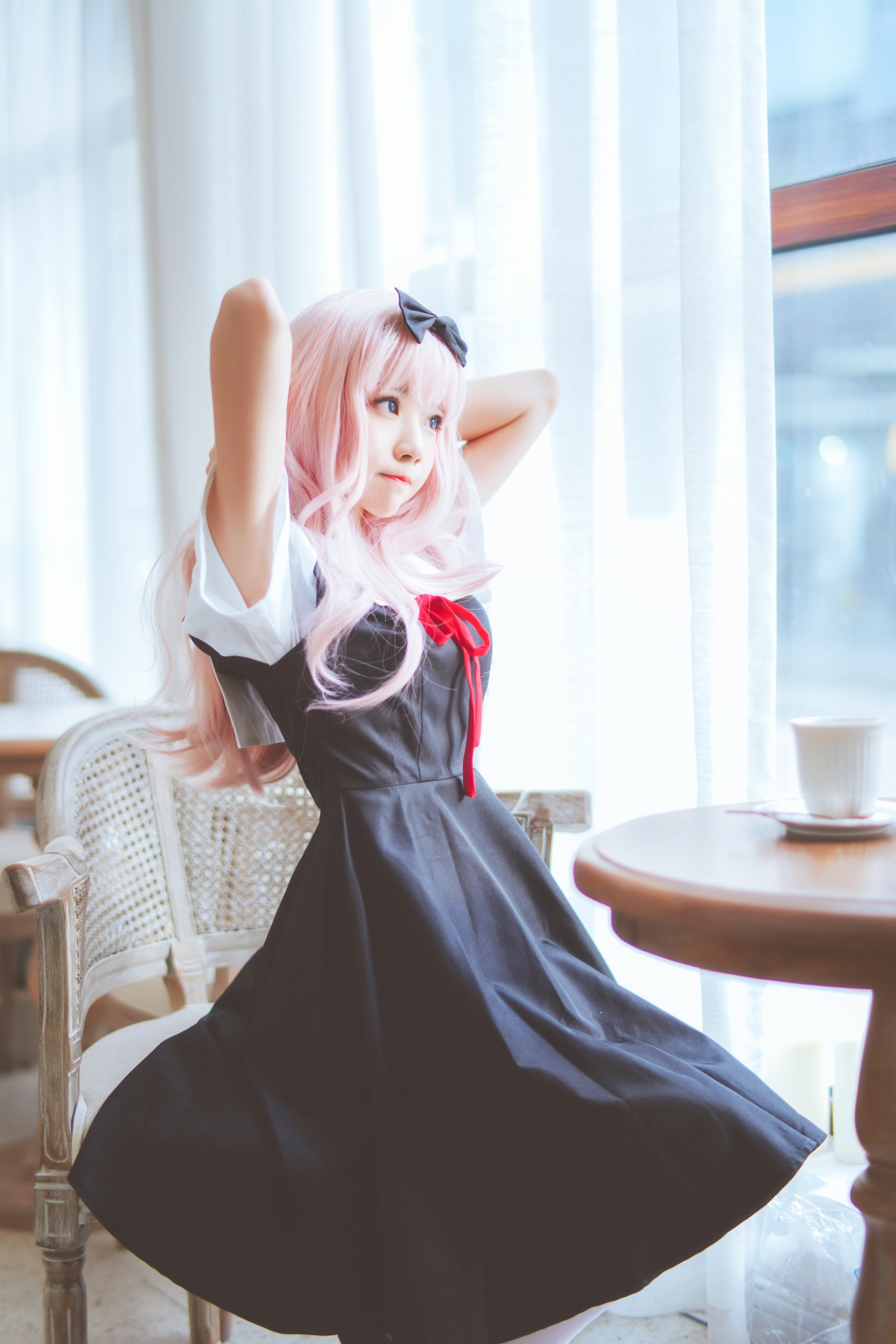 图片[4]-[Cosplay]桜桃喵 – 藤原千花 – COSPLAY-瞬颜部落