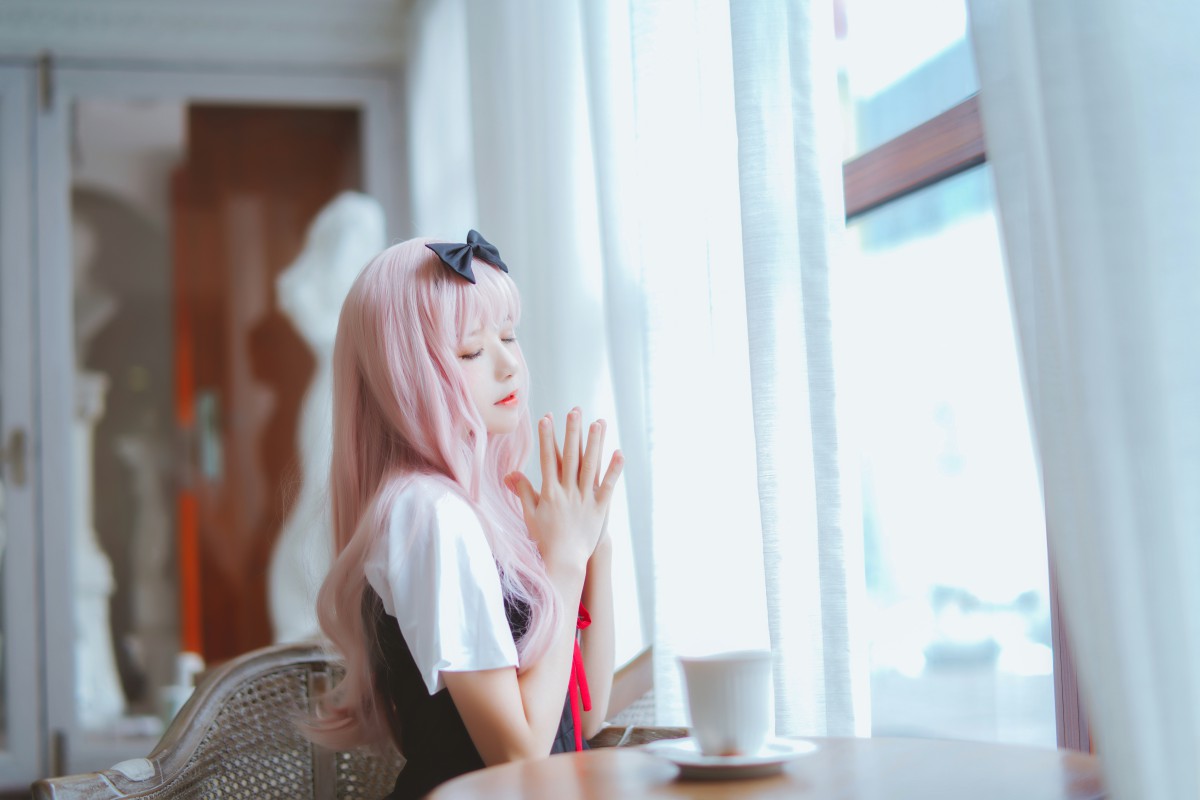 图片[2]-[Cosplay]桜桃喵 – 藤原千花 – COSPLAY-瞬颜部落