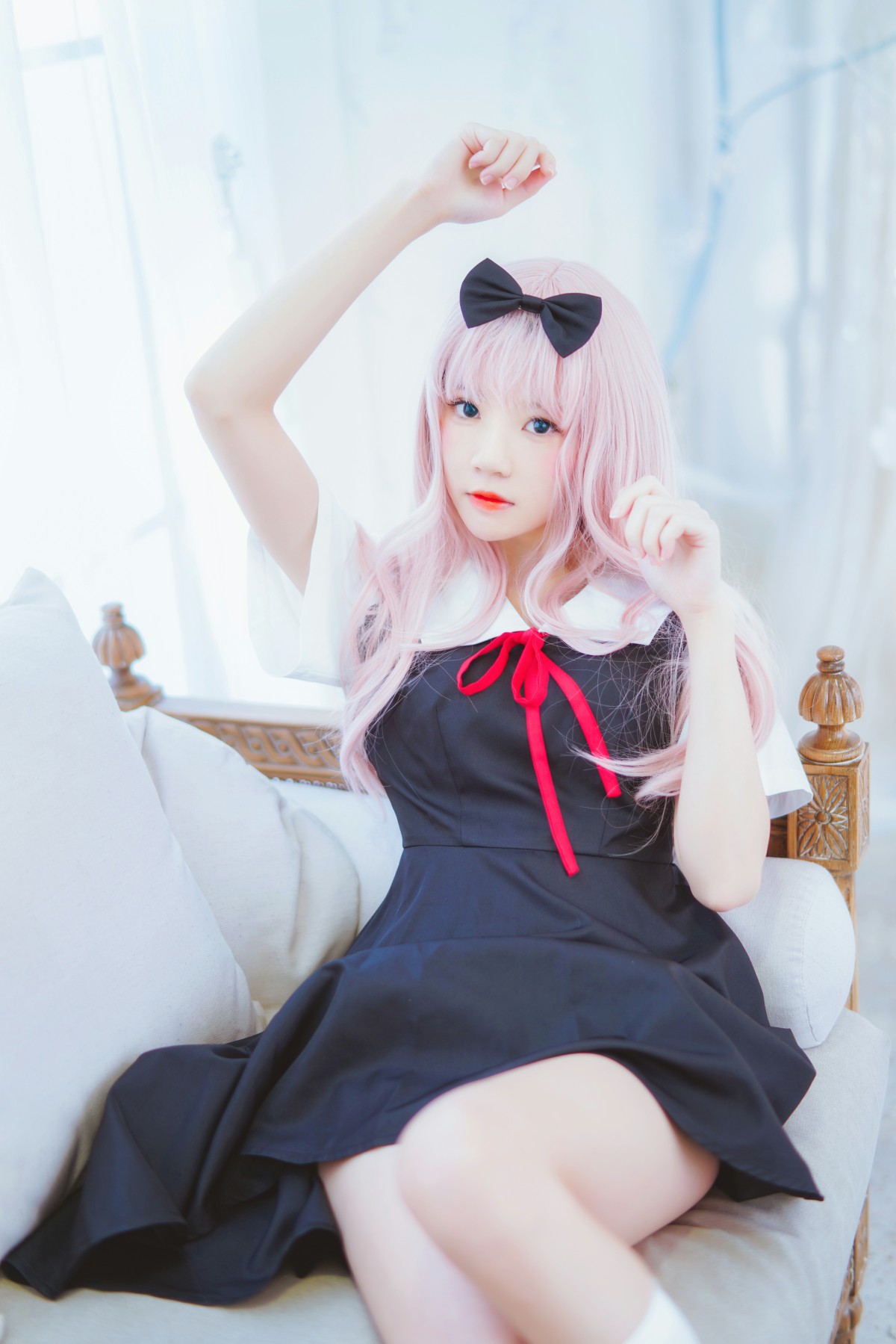 图片[8]-[Cosplay]桜桃喵 – 藤原千花 – COSPLAY-瞬颜部落