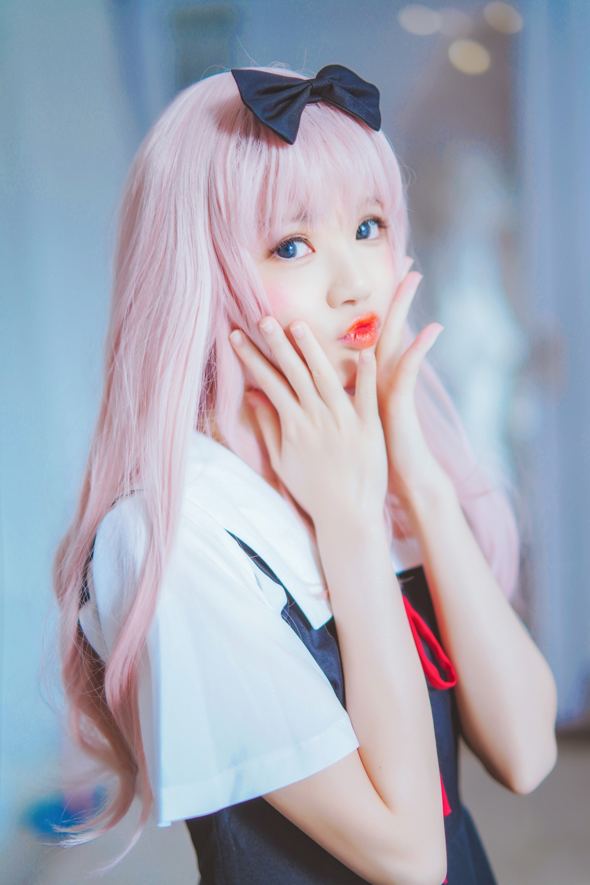 图片[12]-[Cosplay]桜桃喵 – 藤原千花 – COSPLAY-瞬颜部落