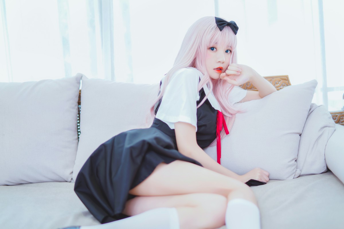 图片[17]-[Cosplay]桜桃喵 – 藤原千花 – COSPLAY-瞬颜部落