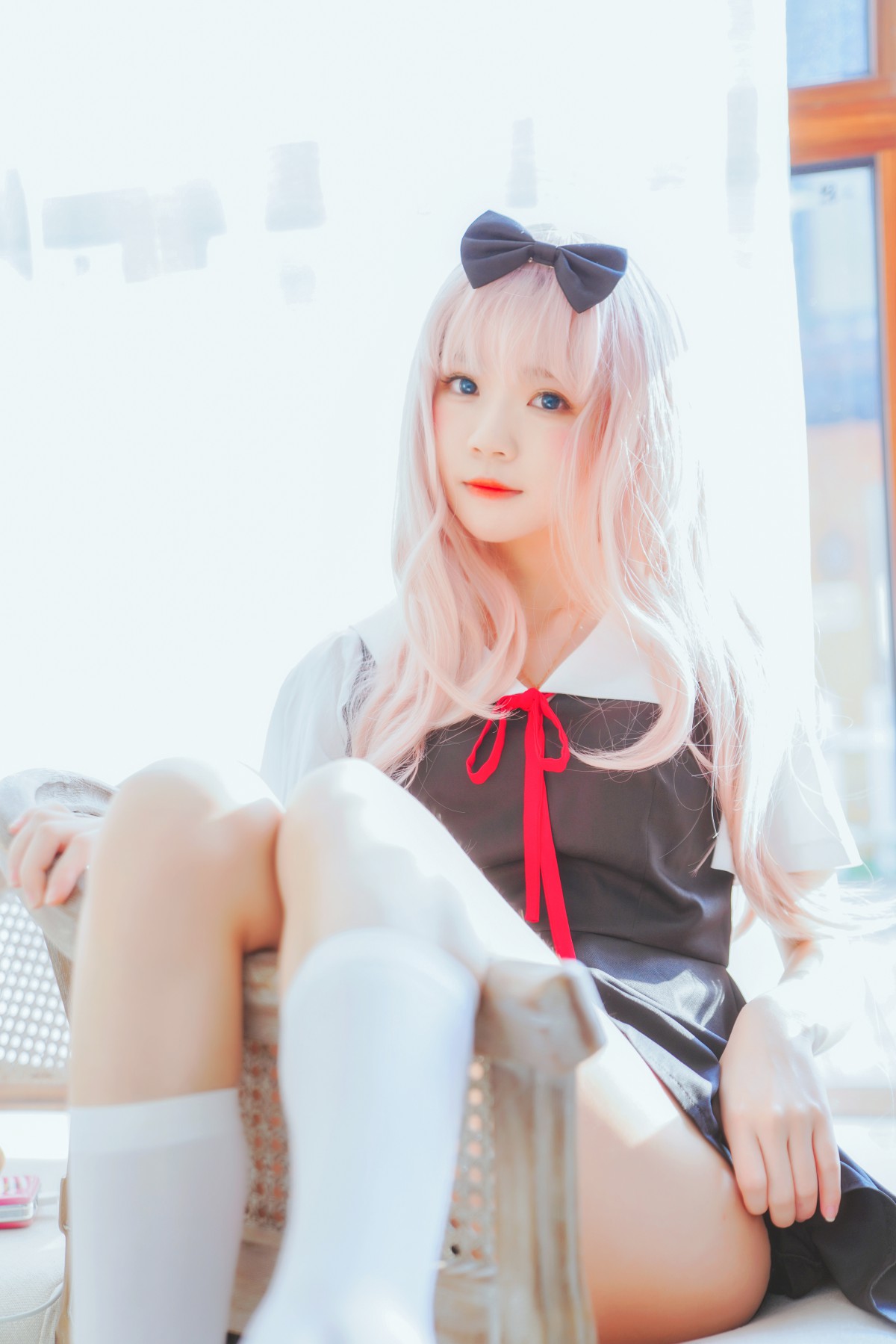 图片[37]-[Cosplay]桜桃喵 – 藤原千花 – COSPLAY-瞬颜部落