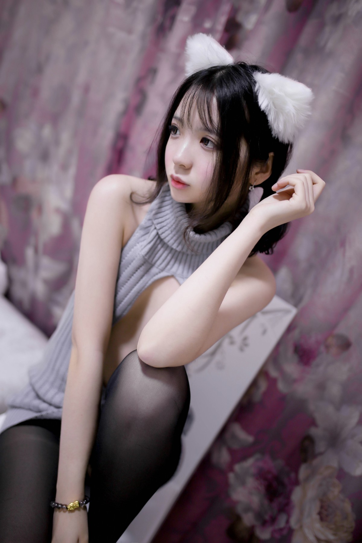 图片[9]-[Cosplay]疯猫ss -露背毛衣 – COSPLAY-瞬颜部落