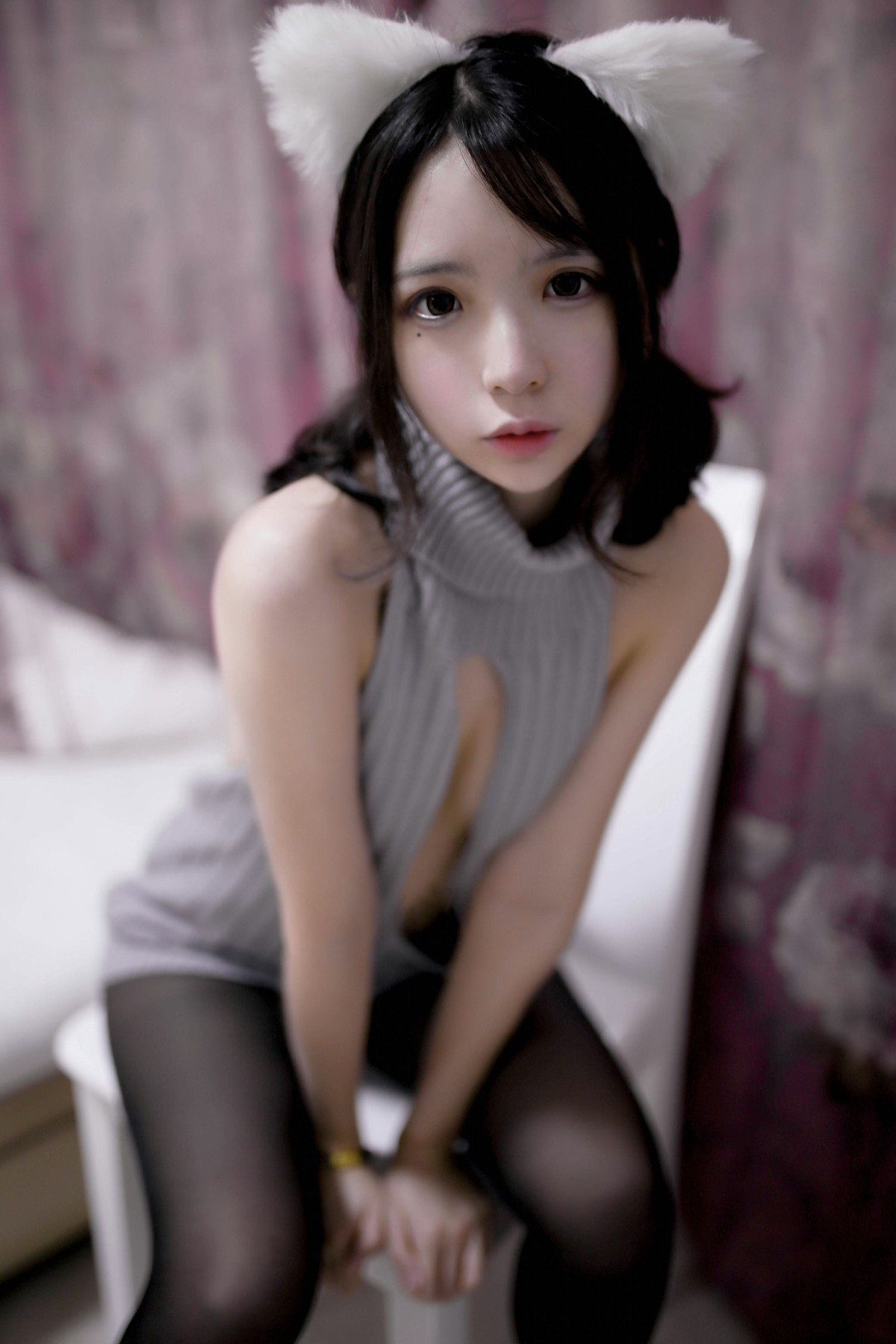 图片[13]-[Cosplay]疯猫ss -露背毛衣 – COSPLAY-瞬颜部落