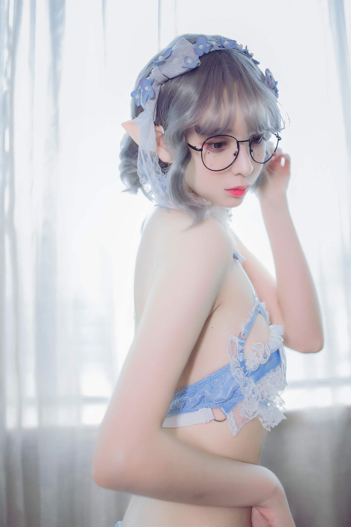 图片[5]-[Cosplay]疯猫ss – 蓝色精灵 – COSPLAY-瞬颜部落