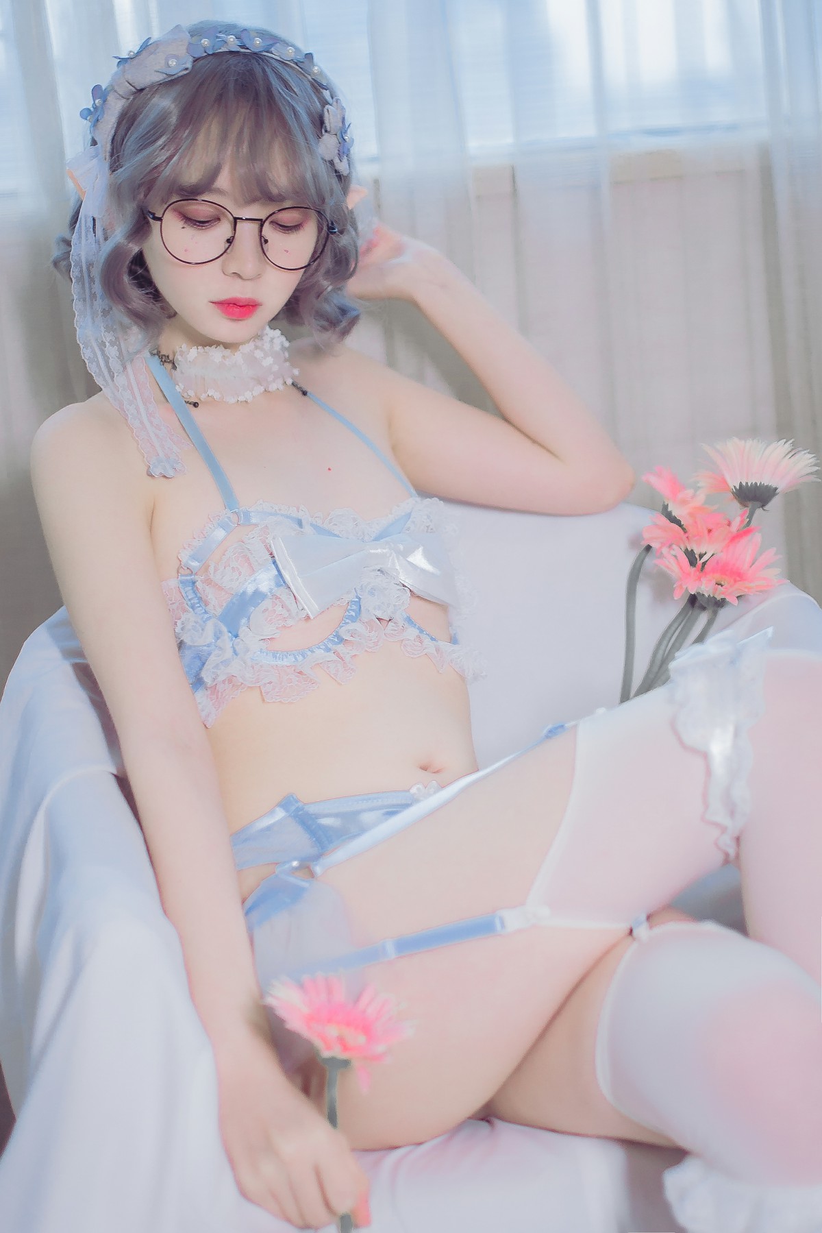 图片[14]-[Cosplay]疯猫ss – 蓝色精灵 – COSPLAY-瞬颜部落