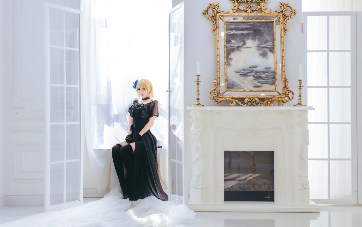 图片[10]-[Cosplay][网红少女]疯猫ss – 疯猫贞德礼装 – COSPLAY-瞬颜部落