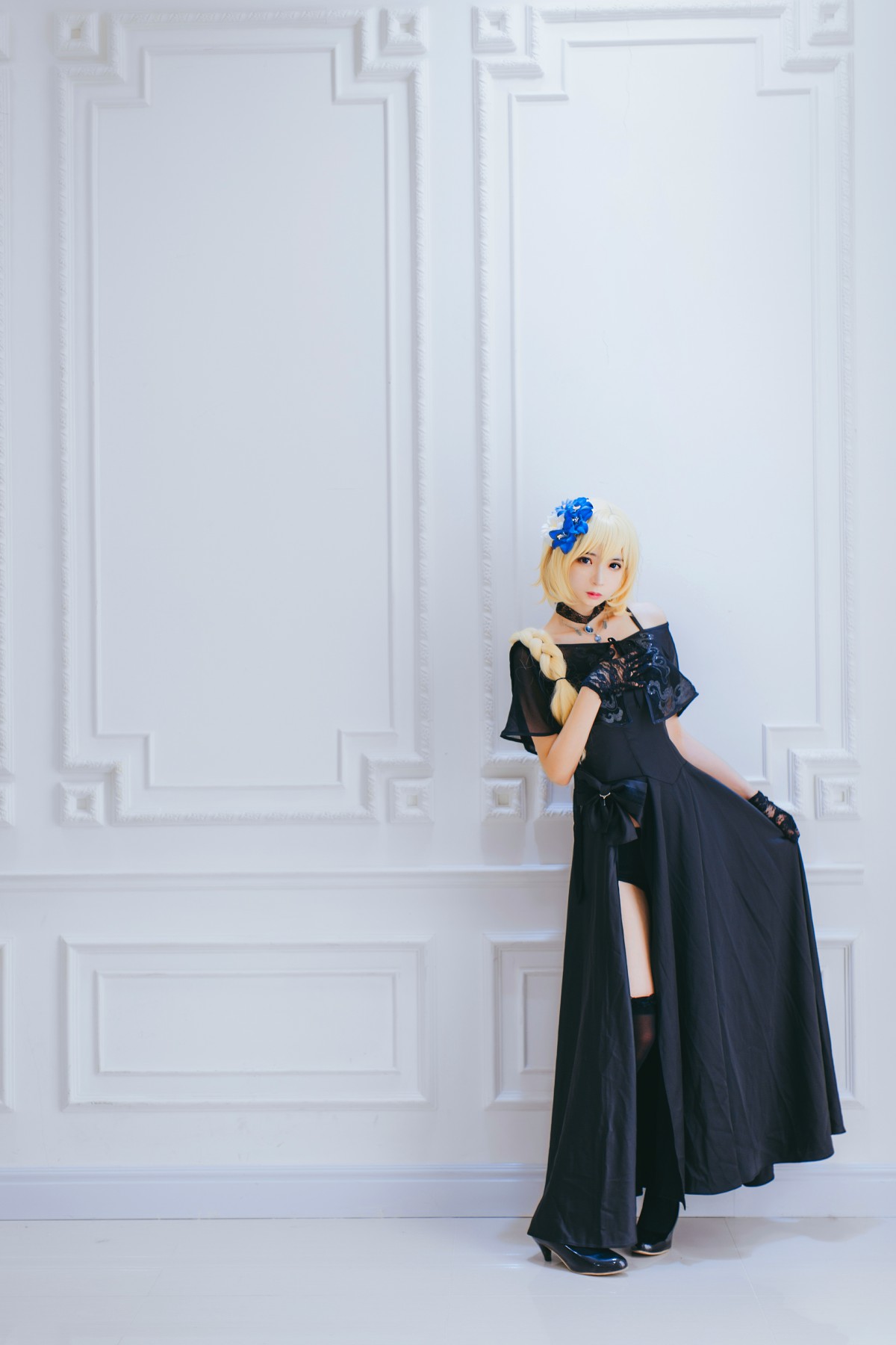 图片[11]-[Cosplay][网红少女]疯猫ss – 疯猫贞德礼装 – COSPLAY-瞬颜部落