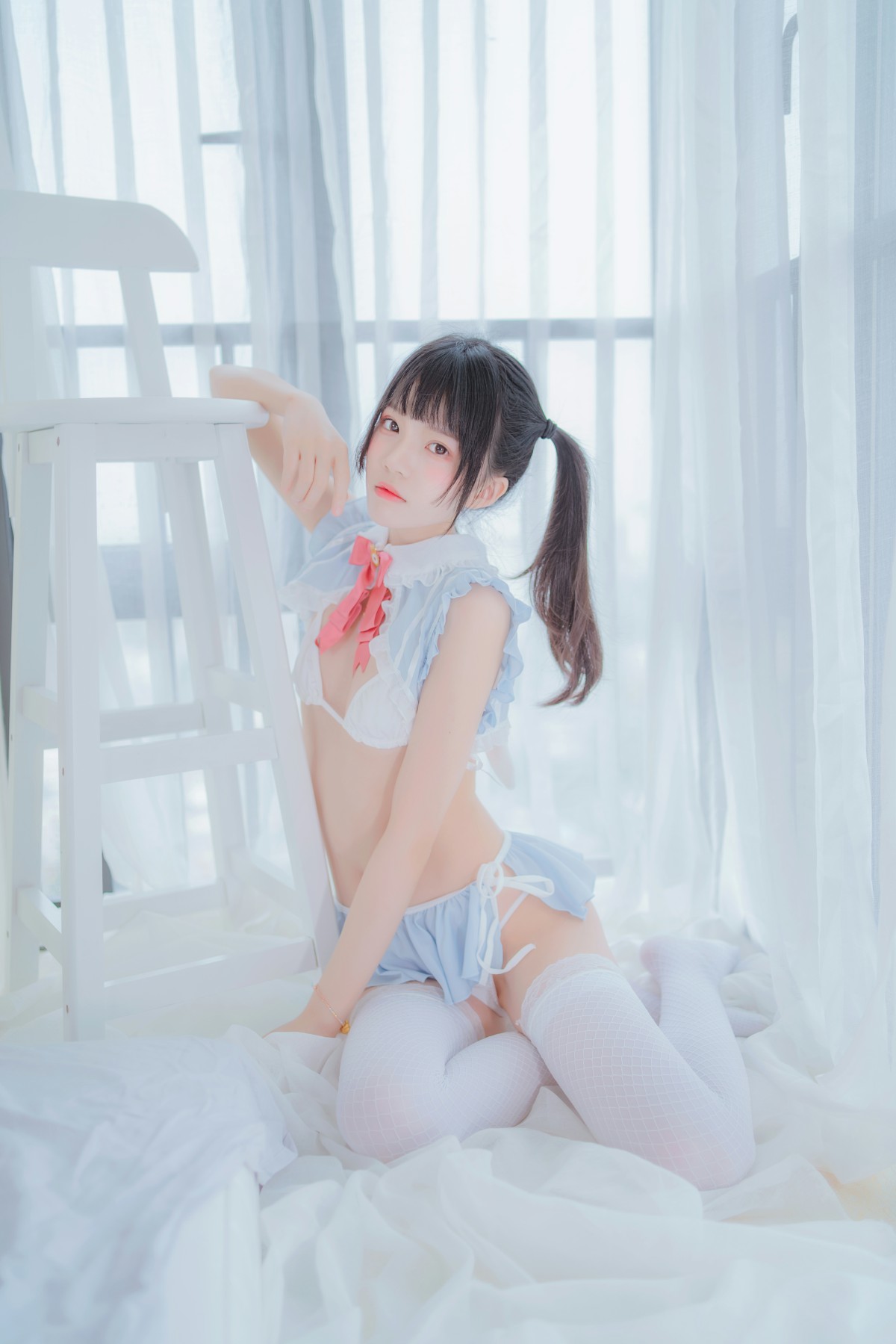 图片[2]-[Cosplay]桜桃喵 – 爱丽丝的兔子 – COSPLAY-瞬颜部落