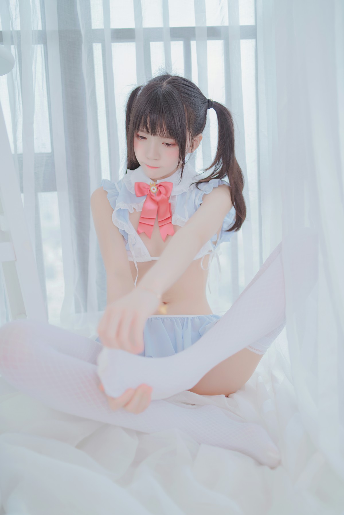 图片[11]-[Cosplay]桜桃喵 – 爱丽丝的兔子 – COSPLAY-瞬颜部落