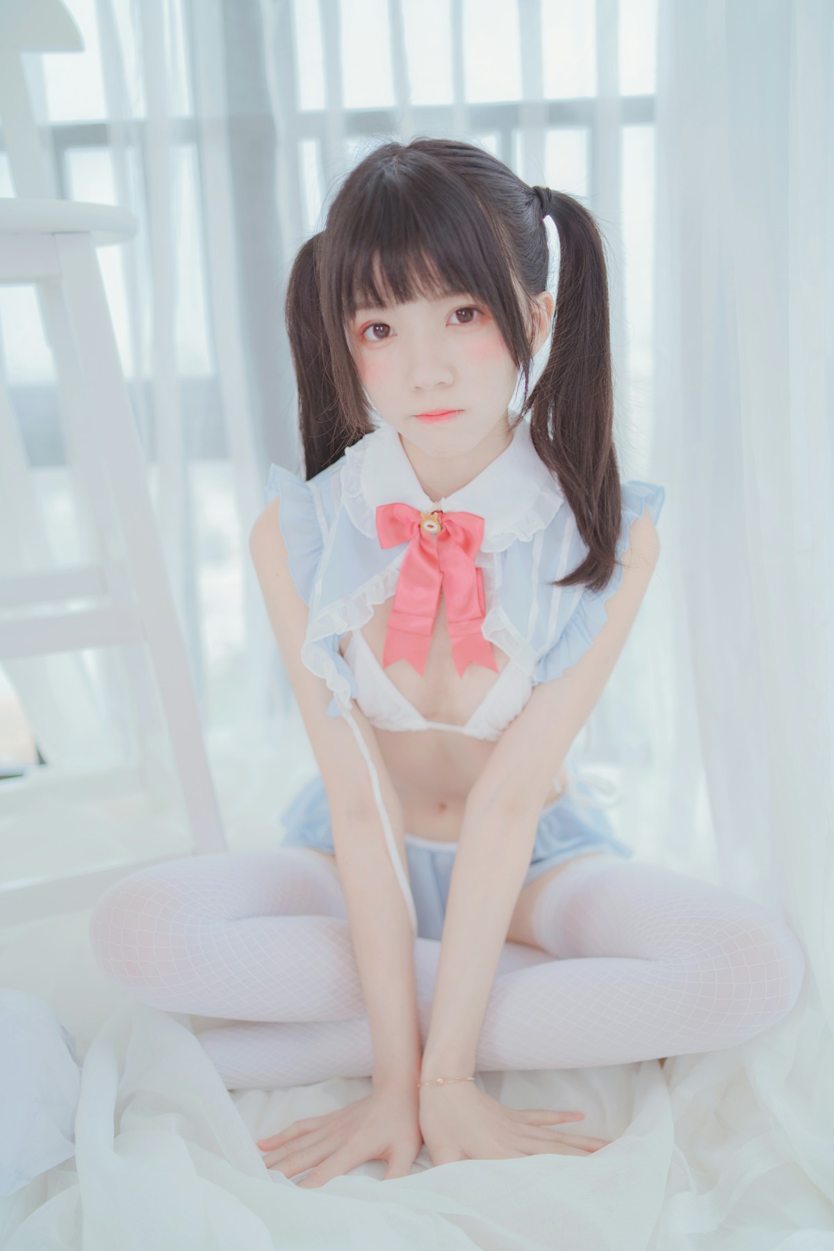 图片[12]-[Cosplay]桜桃喵 – 爱丽丝的兔子 – COSPLAY-瞬颜部落