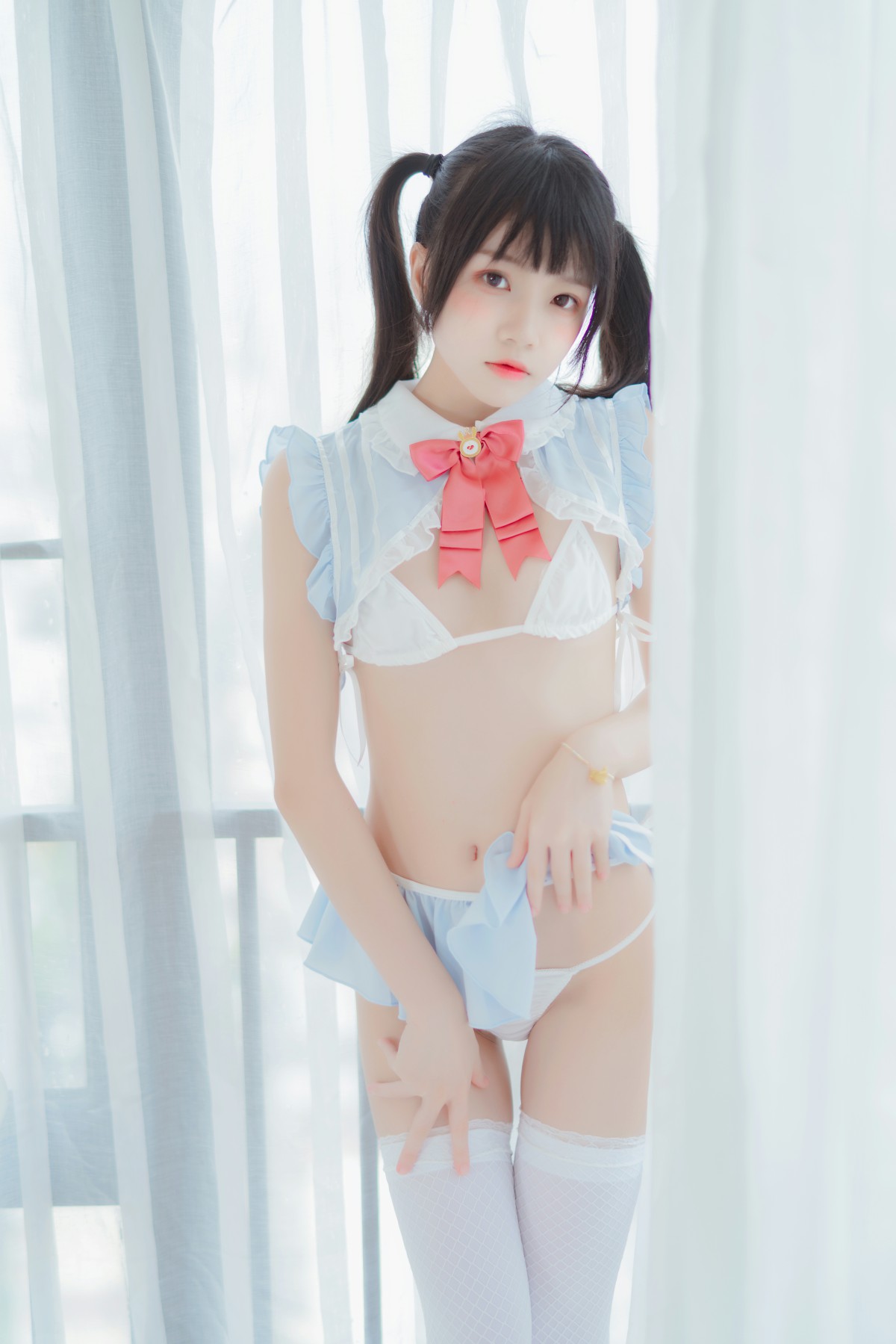 图片[18]-[Cosplay]桜桃喵 – 爱丽丝的兔子 – COSPLAY-瞬颜部落