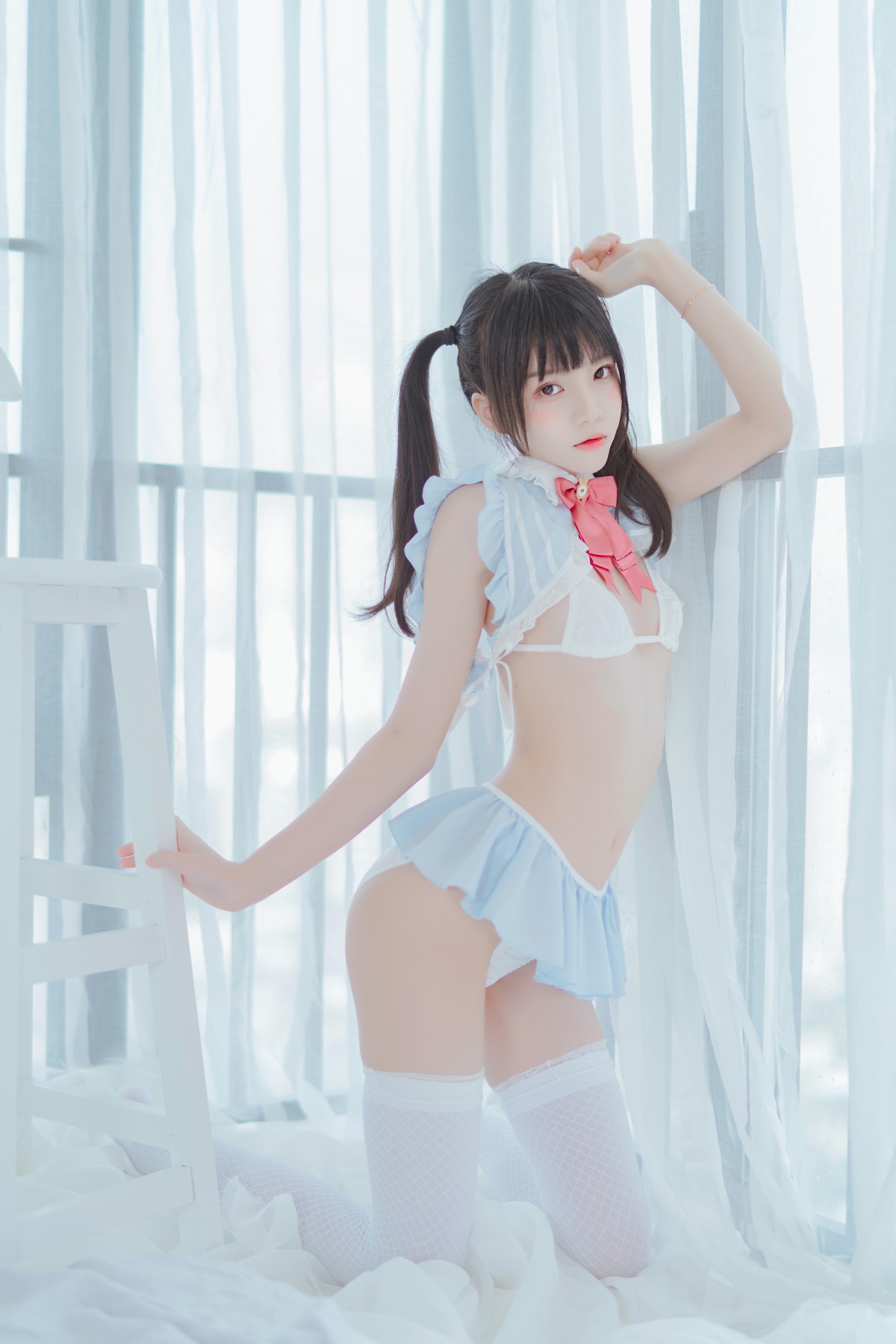 图片[19]-[Cosplay]桜桃喵 – 爱丽丝的兔子 – COSPLAY-瞬颜部落