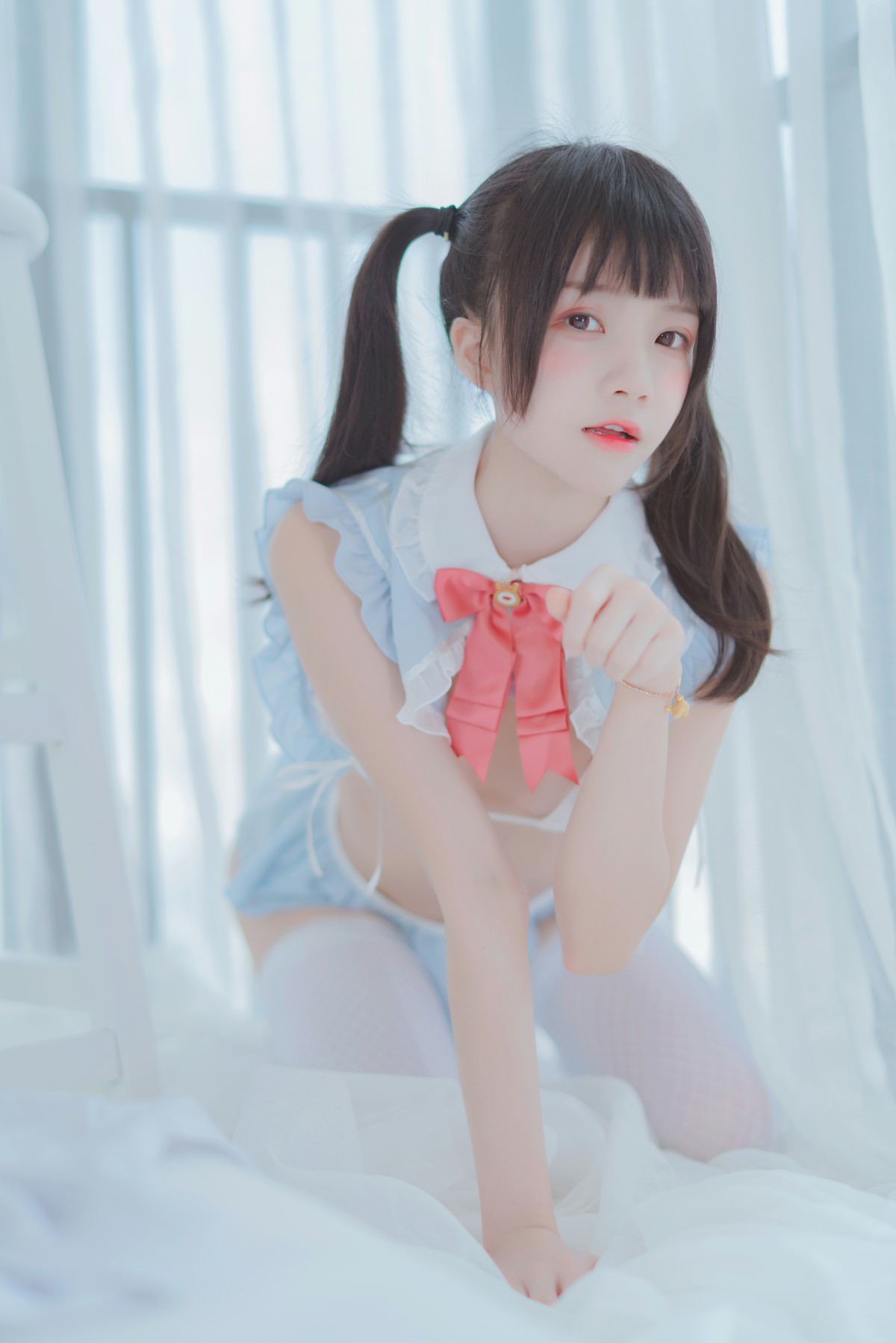 图片[20]-[Cosplay]桜桃喵 – 爱丽丝的兔子 – COSPLAY-瞬颜部落