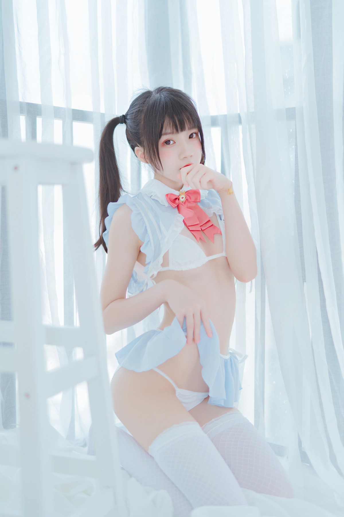 图片[22]-[Cosplay]桜桃喵 – 爱丽丝的兔子 – COSPLAY-瞬颜部落