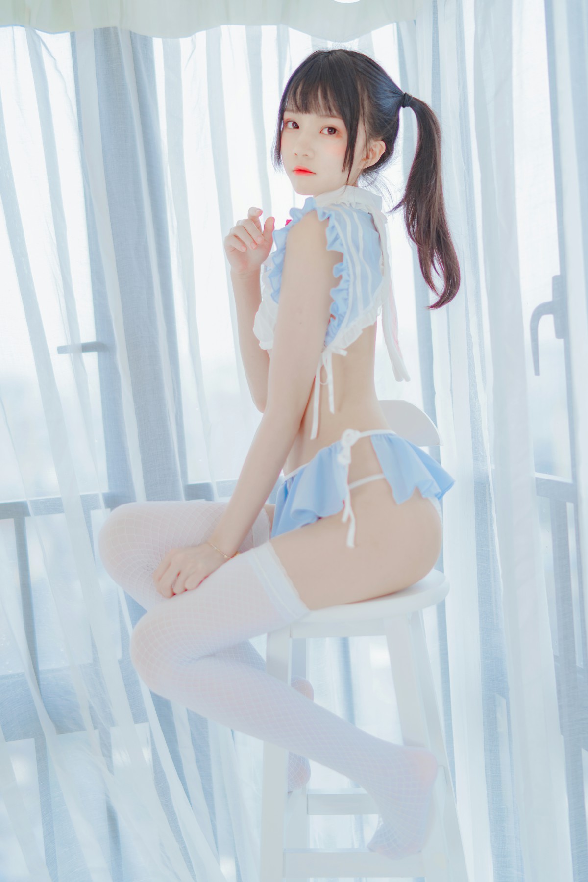 图片[48]-[Cosplay]桜桃喵 – 爱丽丝的兔子 – COSPLAY-瞬颜部落