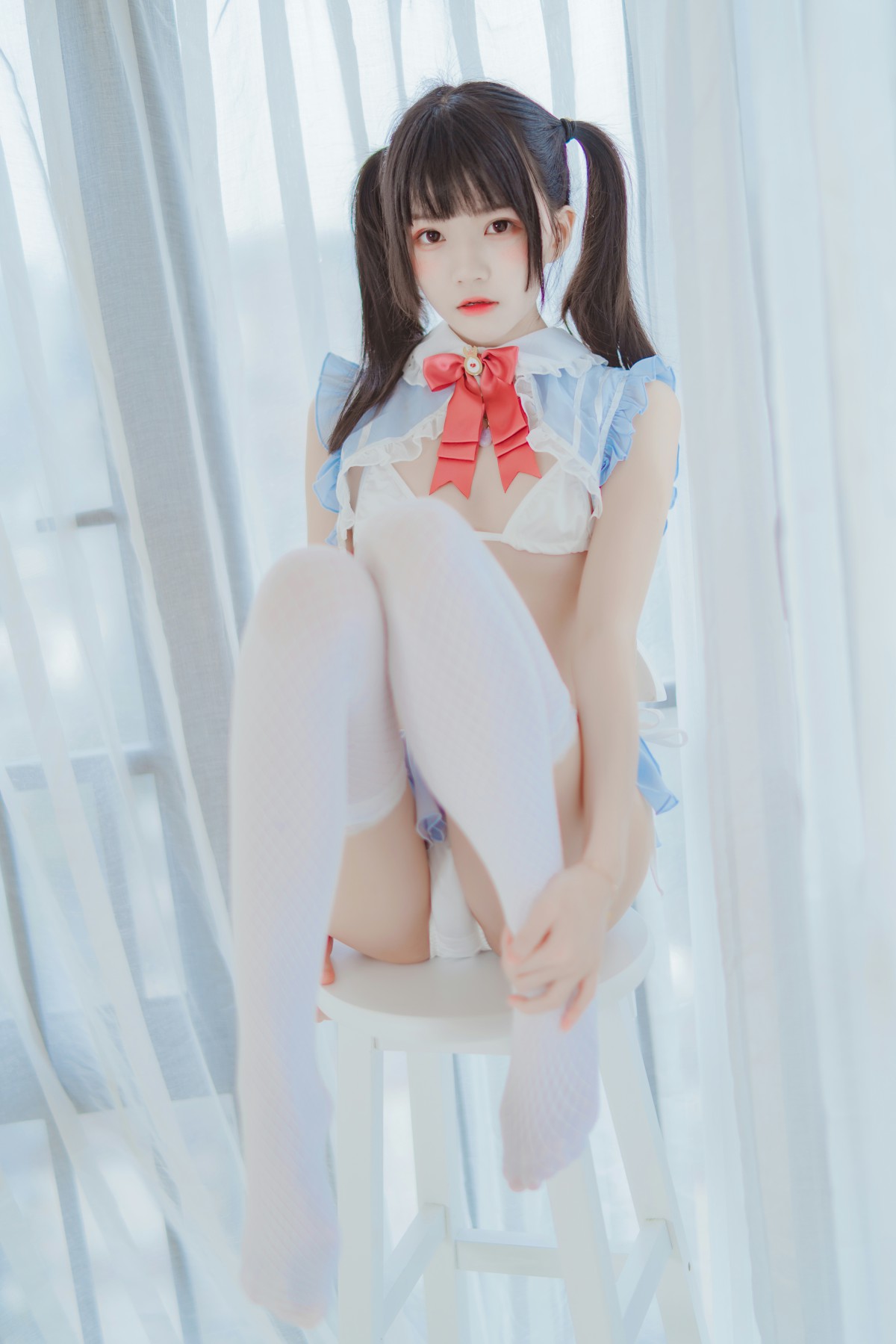 图片[50]-[Cosplay]桜桃喵 – 爱丽丝的兔子 – COSPLAY-瞬颜部落