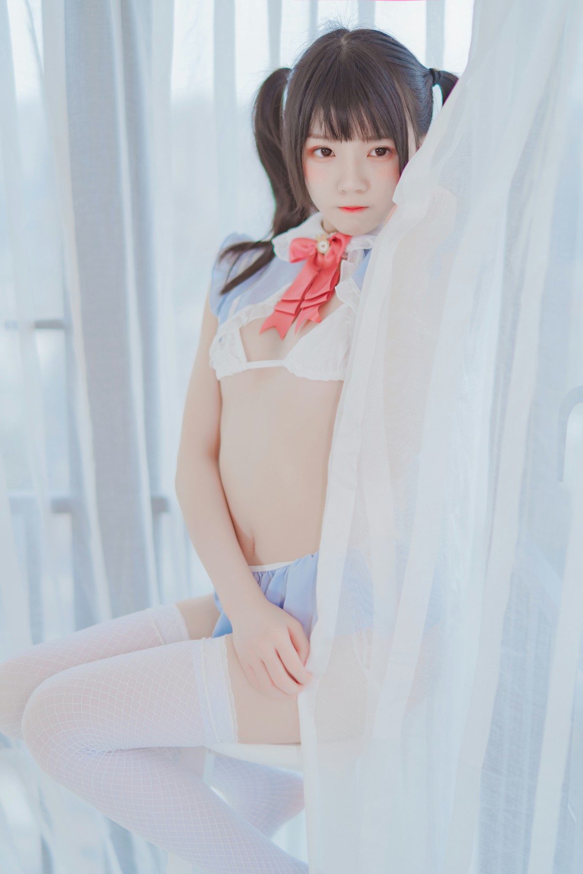 图片[55]-[Cosplay]桜桃喵 – 爱丽丝的兔子 – COSPLAY-瞬颜部落